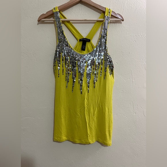 INC Sequin top - Picture 1 of 4